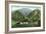 California - View of Arrowhead Hot Springs Grounds Near San Bernardino-Lantern Press-Framed Art Print