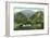 California - View of Arrowhead Hot Springs Grounds Near San Bernardino-Lantern Press-Framed Art Print