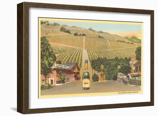 California Wine Country-null-Framed Art Print