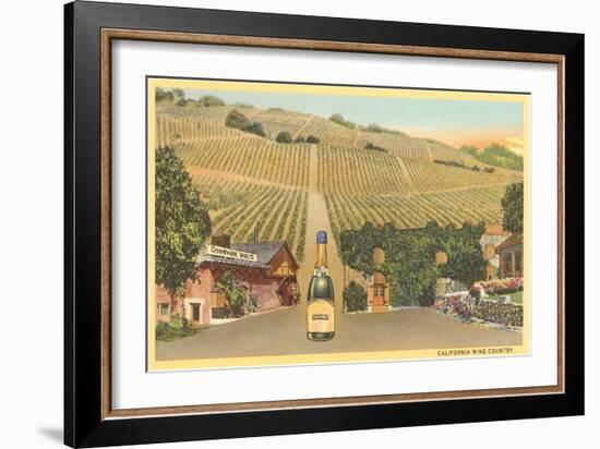 California Wine Country-null-Framed Premium Giclee Print