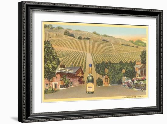 California Wine Country-null-Framed Premium Giclee Print