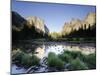 California, Yosemite National Park, Merced River, El Capitan and Valley View, USA-Michele Falzone-Mounted Photographic Print