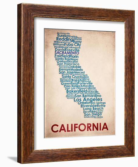 California--Framed Art Print