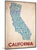 California-null-Mounted Art Print