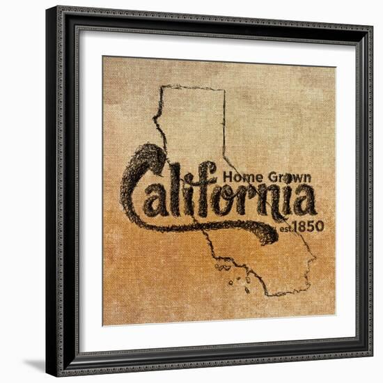 California-SD Graphics Studio-Framed Art Print