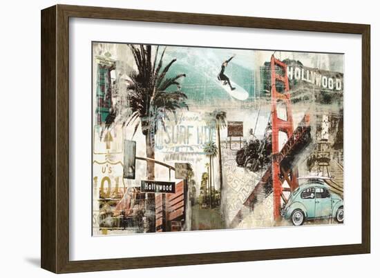 California-Tyler Burke-Framed Art Print