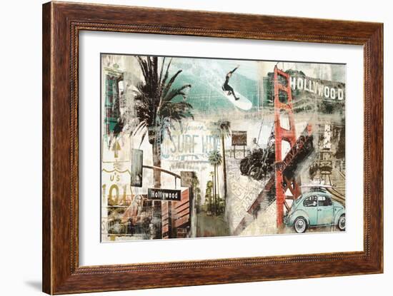 California-Tyler Burke-Framed Art Print