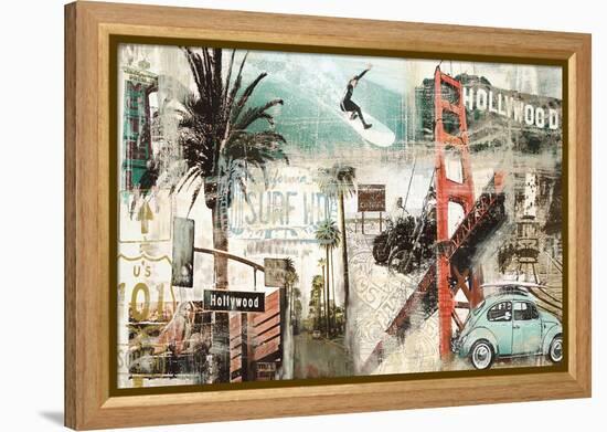 California-Tyler Burke-Framed Stretched Canvas