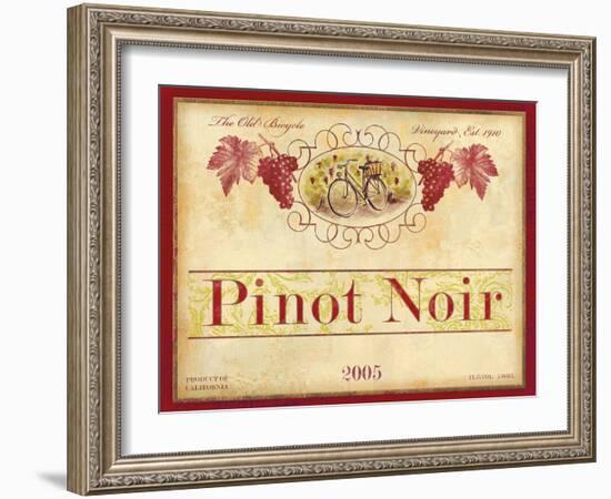 Californian Pinot Noir-Devon Ross-Framed Art Print