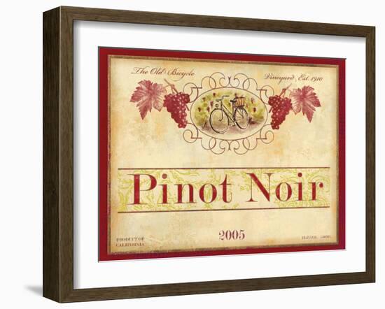 Californian Pinot Noir-Devon Ross-Framed Art Print