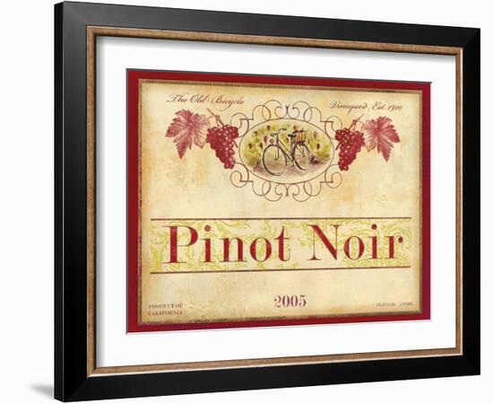 Californian Pinot Noir-Devon Ross-Framed Art Print