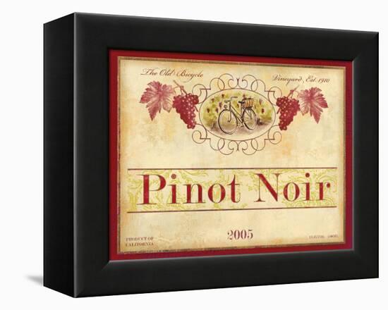 Californian Pinot Noir-Devon Ross-Framed Stretched Canvas