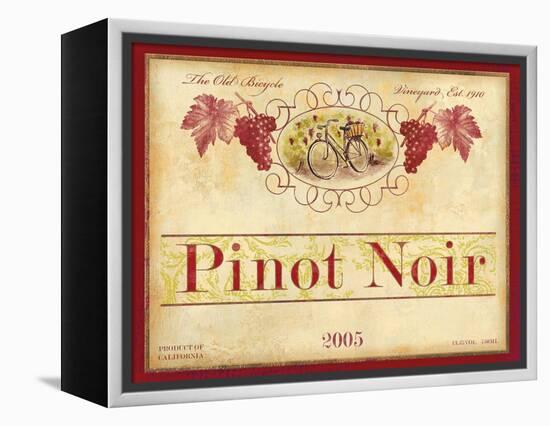 Californian Pinot Noir-Devon Ross-Framed Stretched Canvas
