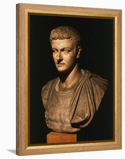 Caligula (Gaius Julius Caesar Germanicus), 12-41 AD Roman Emperor, as a Young Man-null-Framed Premier Image Canvas