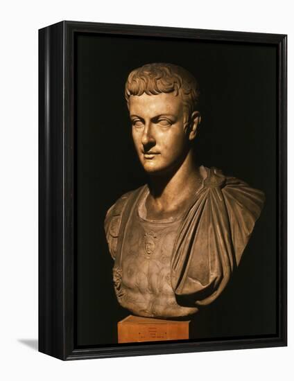 Caligula (Gaius Julius Caesar Germanicus), 12-41 AD Roman Emperor, as a Young Man-null-Framed Premier Image Canvas