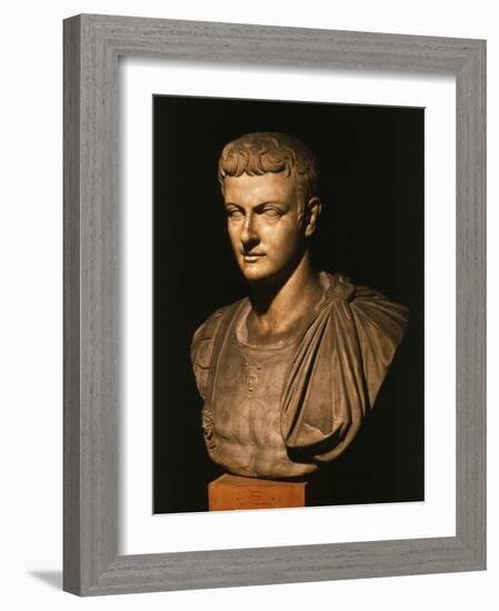 Caligula (Gaius Julius Caesar Germanicus), 12-41 AD Roman Emperor, as a Young Man-null-Framed Photographic Print