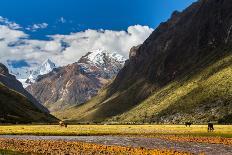 Mountain Landscape in the Andes, Peru, Cordiliera Blanca-Calin Tatu-Photographic Print