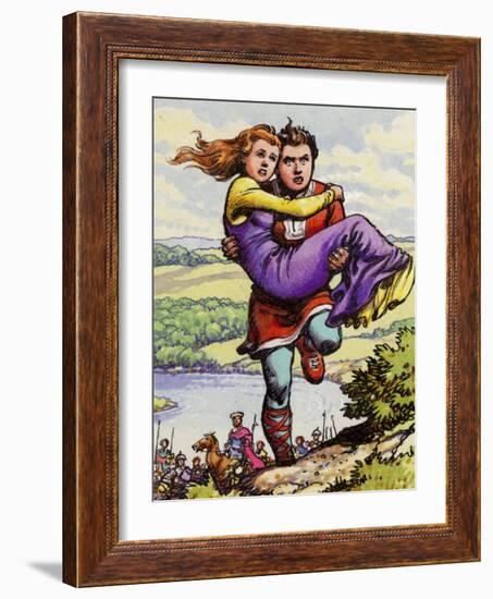 Caliste and Raoul-Pat Nicolle-Framed Giclee Print