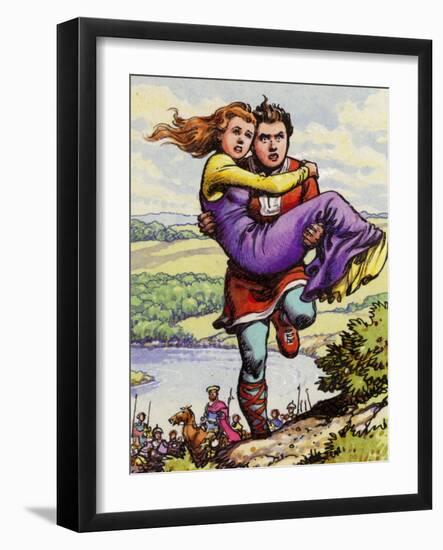 Caliste and Raoul-Pat Nicolle-Framed Giclee Print