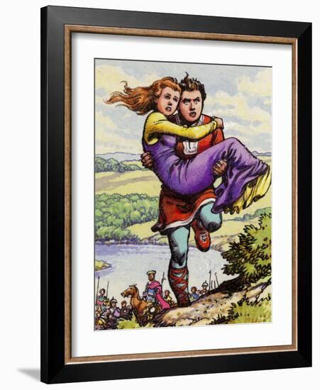 Caliste and Raoul-Pat Nicolle-Framed Giclee Print