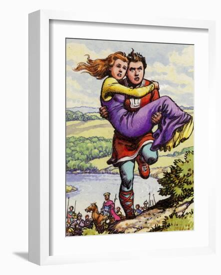 Caliste and Raoul-Pat Nicolle-Framed Giclee Print