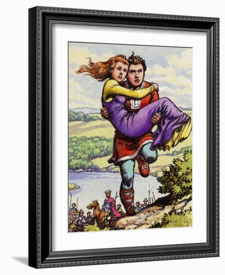 Caliste and Raoul-Pat Nicolle-Framed Giclee Print