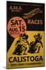 Calistoga Motorcycle Races-Mark Rogan-Mounted Art Print