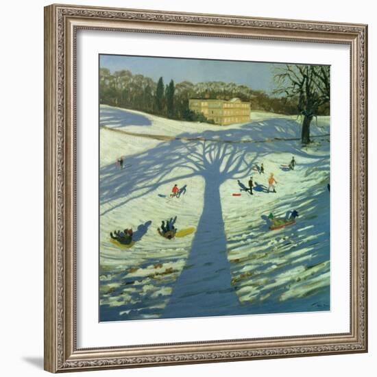 Calke Abbey House, Winter, 2002-Andrew Macara-Framed Giclee Print