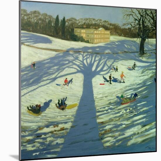 Calke Abbey House, Winter, 2002-Andrew Macara-Mounted Giclee Print