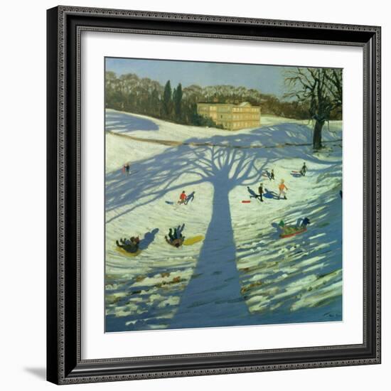 Calke Abbey House, Winter, 2002-Andrew Macara-Framed Giclee Print