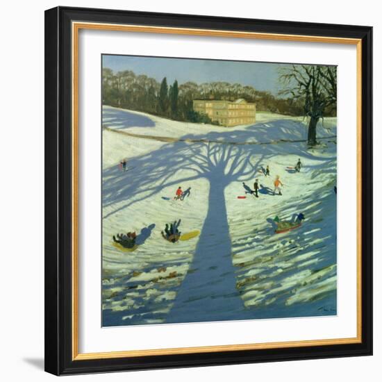 Calke Abbey House, Winter, 2002-Andrew Macara-Framed Giclee Print