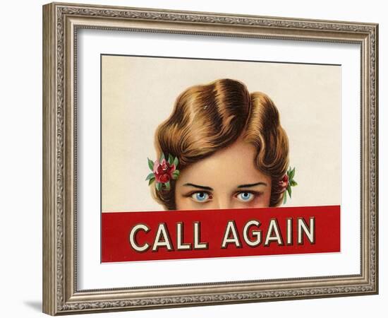 Call Again, USA-null-Framed Giclee Print