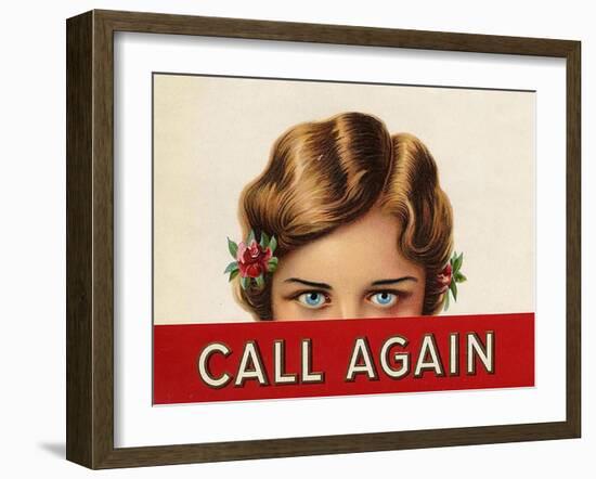 Call Again, USA-null-Framed Giclee Print