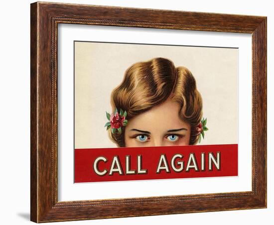 Call Again, USA-null-Framed Giclee Print