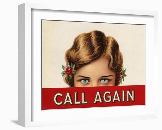 Call Again, USA-null-Framed Giclee Print