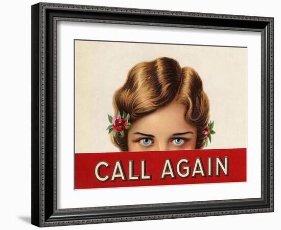 Call Again, USA-null-Framed Giclee Print