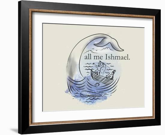 Call Me Ishmael-Steven Wilson-Framed Giclee Print
