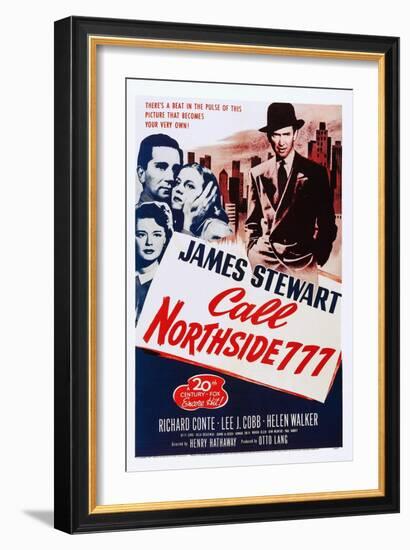 Call Northside 777-null-Framed Art Print