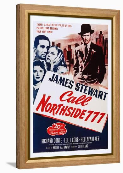 Call Northside 777-null-Framed Stretched Canvas