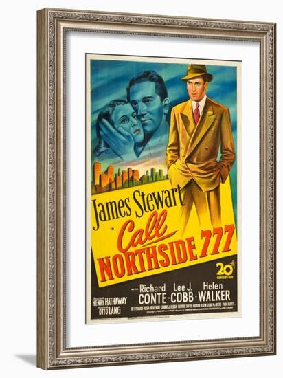 Call Northside 777-null-Framed Art Print