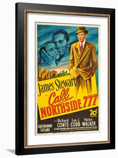 Call Northside 777-null-Framed Art Print