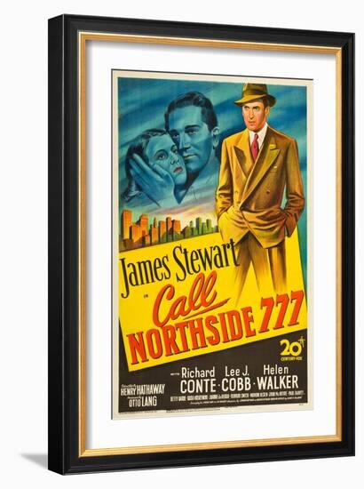 Call Northside 777-null-Framed Art Print