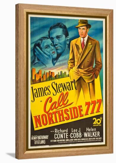 Call Northside 777-null-Framed Stretched Canvas