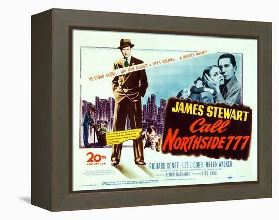 Call Northside 777-null-Framed Stretched Canvas