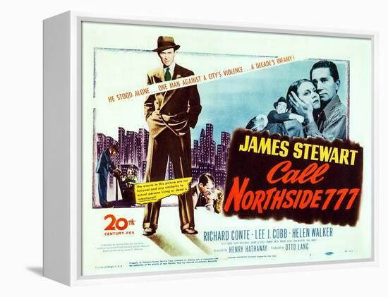 Call Northside 777-null-Framed Stretched Canvas