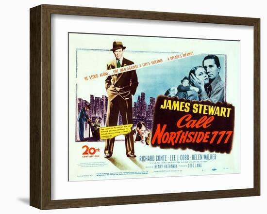 Call Northside 777-null-Framed Art Print