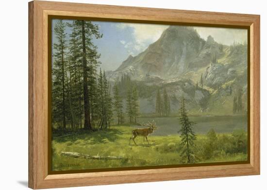 Call of the Wild-Albert Bierstadt-Framed Premier Image Canvas