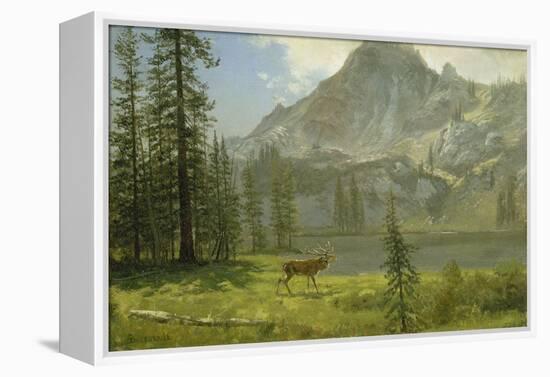 Call of the Wild-Albert Bierstadt-Framed Premier Image Canvas