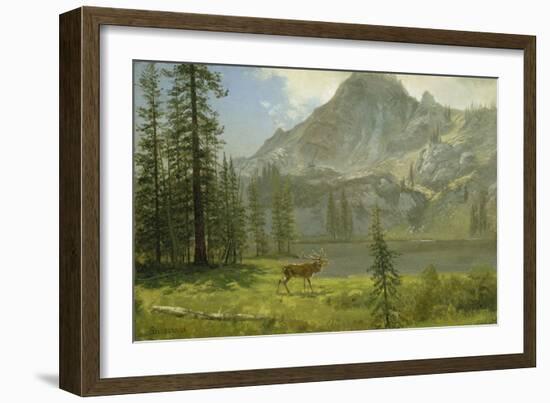 Call of the Wild-Albert Bierstadt-Framed Giclee Print