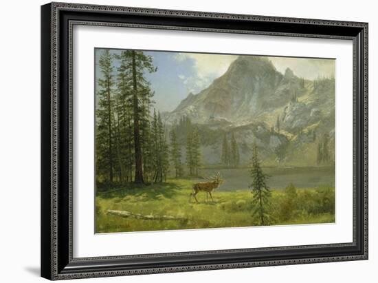 Call of the Wild-Albert Bierstadt-Framed Giclee Print